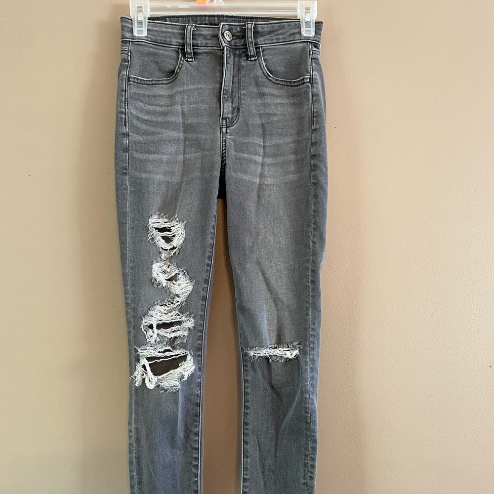 AE super Hi-rise jegging NWOT